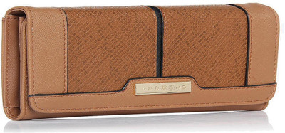 

Addons Women Tan Artificial Leather Wallet(8 Card Slots)
