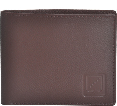 

EL cuero Men Brown Genuine Leather Wallet(4 Card Slots)
