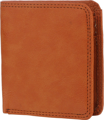 

Ayesha Leather Works Men Casual Brown Artificial Leather Wallet(3 Card Slots)