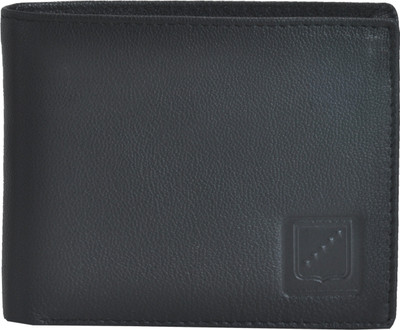

EL cuero Men Black Genuine Leather Wallet(7 Card Slots)