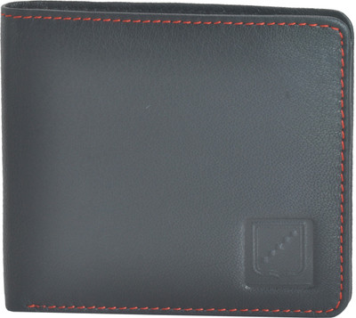 

EL cuero Men Black Genuine Leather Wallet(8 Card Slots)