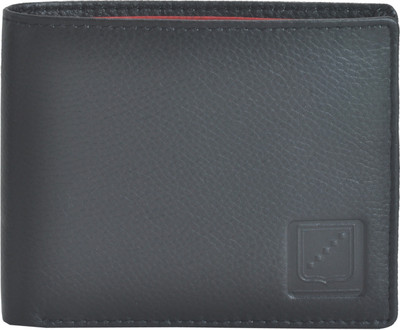 

EL cuero Men Black Genuine Leather Wallet(4 Card Slots)