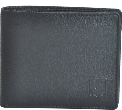 

EL cuero Men Black Genuine Leather Wallet(6 Card Slots)