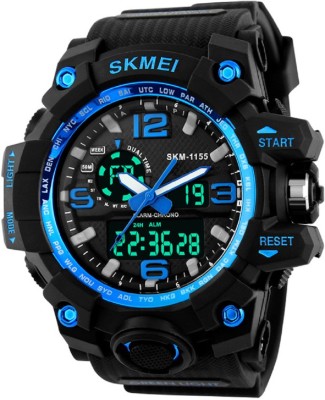 Skmei Analogue-Digital BlueDial Men's Watch - 1155 Watch  - For Men   Watches  (Skmei)
