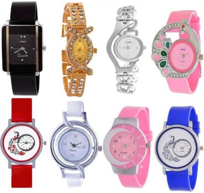 Frida analogue stylish designer watches for girls and women keepkart combo Watch  - For Girls   Watches  (Frida)