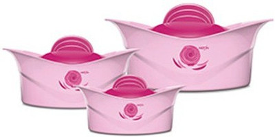 

Milton REGALIA (PP LID) CASSEROLE 3 Pcs Jr Set Dinner Set(Plastic)