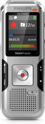 

Philips DVT4010 - Autoadjust 8 GB Voice Recorder(1.77 inch Display)