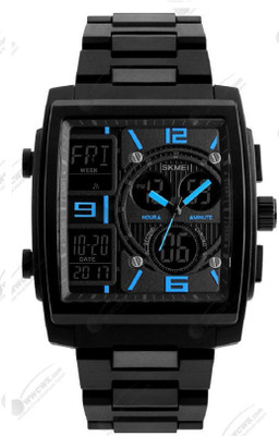 

Skmei Chronograph Alarm Sport Watch for Men, Blue Watch - For Boys