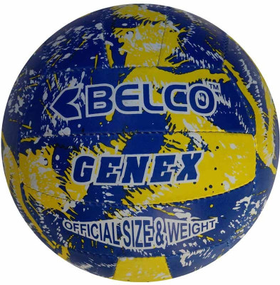

BELCO GENEX Volleyball - Size: (Pack of 1, Multicolor