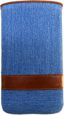 Fonokase -Protect in Style Pouch for VIVO V7 Plus(Blue)