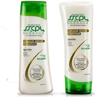 

SSCPL Herbals Color Repair Shampoo & Conditioner (200ml each)(Set of 2)