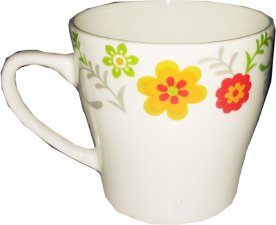 

Speed 160 ML Bone China(White, Yellow, Pack of 6)