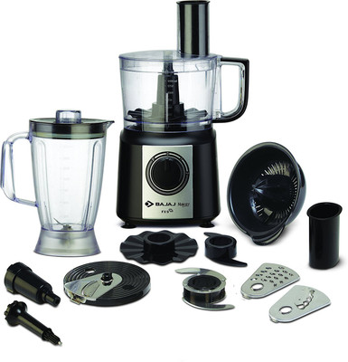 

Bajaj Majesty FX9 700 W Food Processor(Black, Silver)