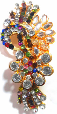 

LAMOUR GEMS lg 150 ms Hair Clip(Gold, Multicolor)