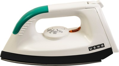 USHA El 1602 LW TEFLON - S 1000 W Dry Iron(Multicolor)