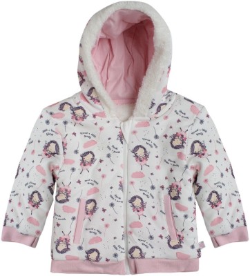 

Mini Klub Full Sleeve Printed Baby Girls Jacket, Multi