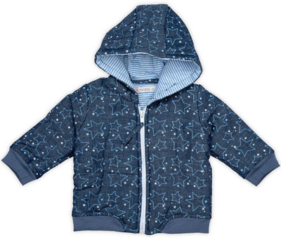 

FS Mini Klub Full Sleeve Printed Baby Boys Casual Jacket, Blue