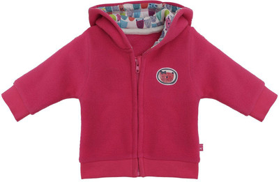 

FS Mini Klub Full Sleeve Solid Baby Girls Jacket, Hot pink