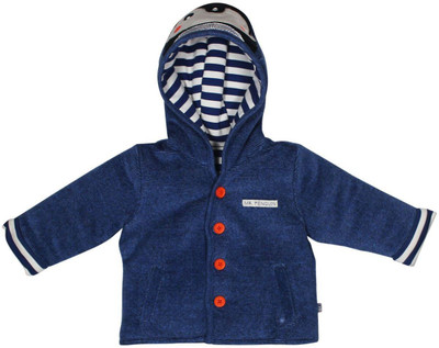 

Mini Klub Full Sleeve Solid Baby Boys Jacket, Navy