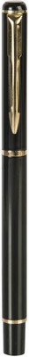 

Maa Bhagwati Steel Body Pen With Black Colour With Case Ball Pen