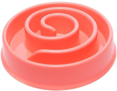 

Pets Empire round Plastic Pet Bowl(400 ml Multicolor)