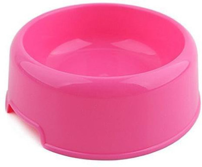 

Pets Empire round Plastic Pet Bowl(400 ml Pink)