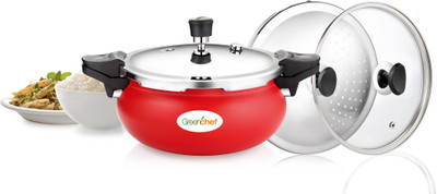 

Greenchef Unique Multipurpose Pressure Cooker - Ceramic Coating 5 L Pressure Cooker(Aluminium)