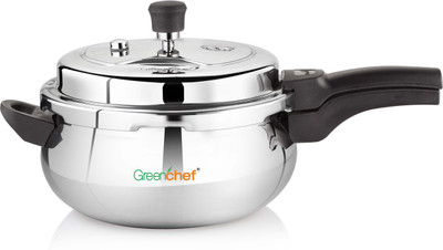

Greenchef Alluminium Handi Cooker Regular 5 L Pressure Cooker(Aluminium)