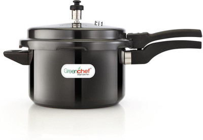 

Greenchef Pressure Cooker Hard Anodized 5 L Pressure Cooker(Aluminium)