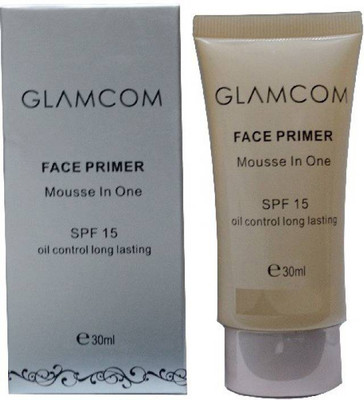 

Glamcom Face Primer Mousse Primer - 30 ml(natural)