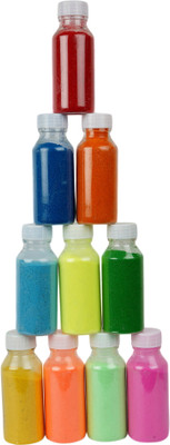 

KANCHAN Pack of 10 Rangoli Powder(Multicolor)
