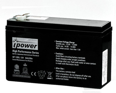 

I-POWER HP1205 Rechargeable Lead Acid Battery