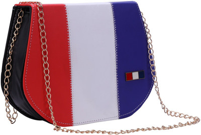 

Bee Fashionable Women Casual Black PU Sling Bag
