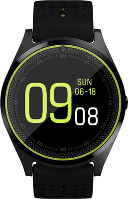 

Bingo C 10 With Whatsapp Enabled Neon Green Smartwatch(Green, Black Strap Regular), Black;green