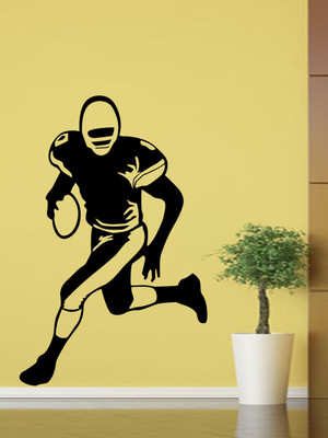 

Decora  Sports Sticker(Pack of 1, Black