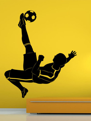 

Decora  Sports Sticker(Pack of 1, Black