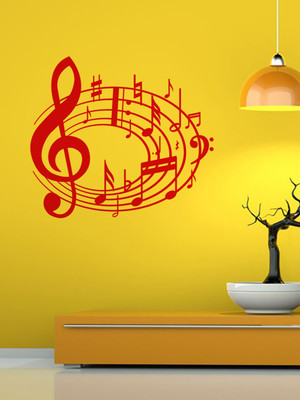 

Decora  Music Sticker(Pack of 1, Red