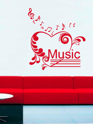 

Decora  Vinyl Sticker Sticker(Pack of 1, Red