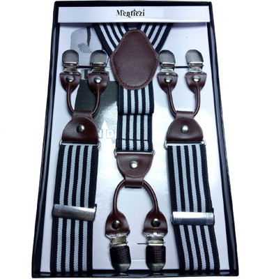 

mentiezi Y- Back Suspenders for Men(Multicolor)