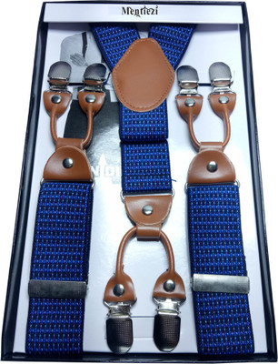 

mentiezi Y- Back Suspenders for Men(Multicolor)