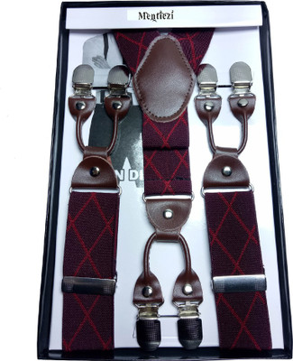 

mentiezi Y- Back Suspenders for Men(Multicolor)