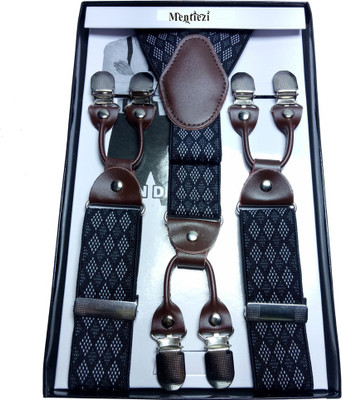 

mentiezi Y- Back Suspenders for Men(Multicolor)