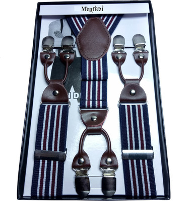 

mentiezi Y- Back Suspenders for Men(Multicolor)