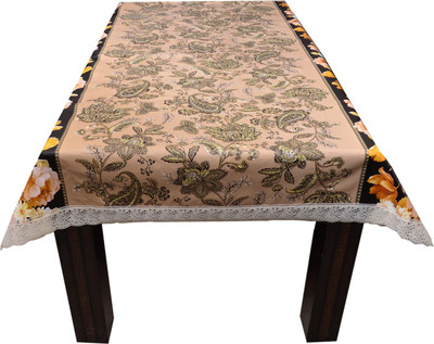 

The Trendy Printed 4 Seater Table Cover(Multicolor, PVC)