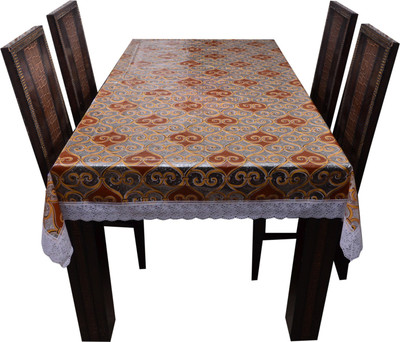 

The Trendy Printed 8 Seater Table Cover(Multicolor, PVC)