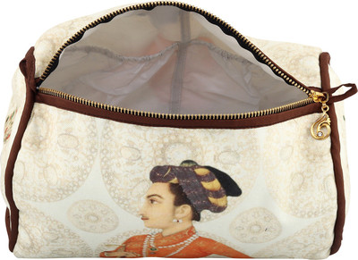 

Puneet Gupta Cosmetic Pouch(Beige)