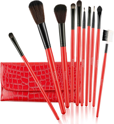 

Foolzy Essential ! Makeup Brush Collection 10 Pcs(Pack of 10)