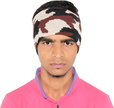 Goodluck Solid Wollen Head Band Cap available at flipkart for Rs.259