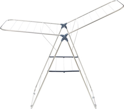 Gimi Terod Stainless Steel Floor Cloth Dryer Stand Silver