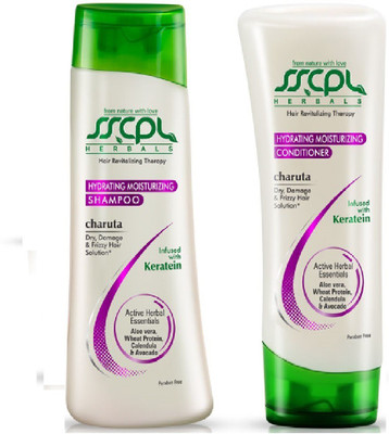 

SSCPL Herbals Hydrating Moisturizing Shampoo & Conditioner (200ml each)(Set of 2)